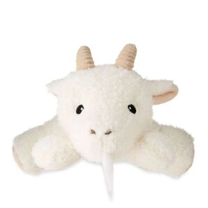 Small White Lying Goat Plush, Toy